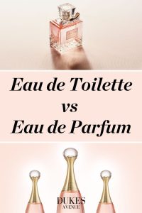 Eau de Parfum and Eau de Toilette